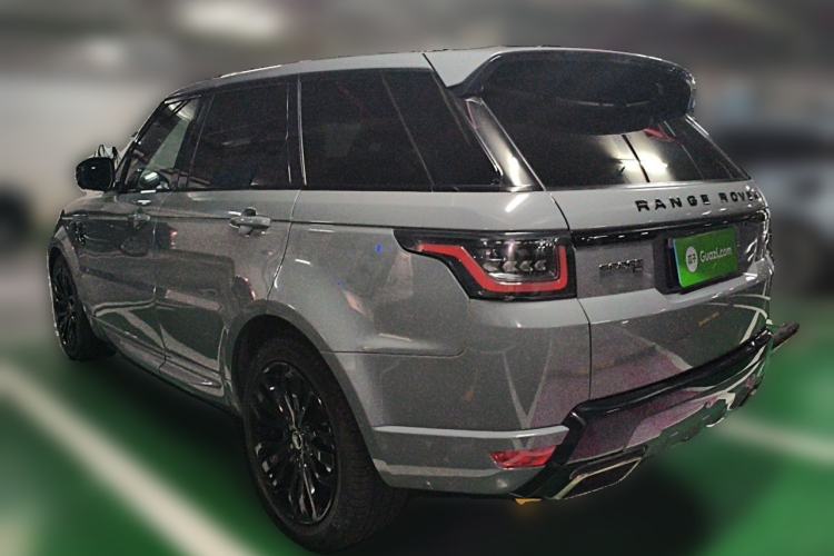 Used Land Rover Range Sport 2021 3.0 L6 YAO Black Edition Rear Left 45 Deg