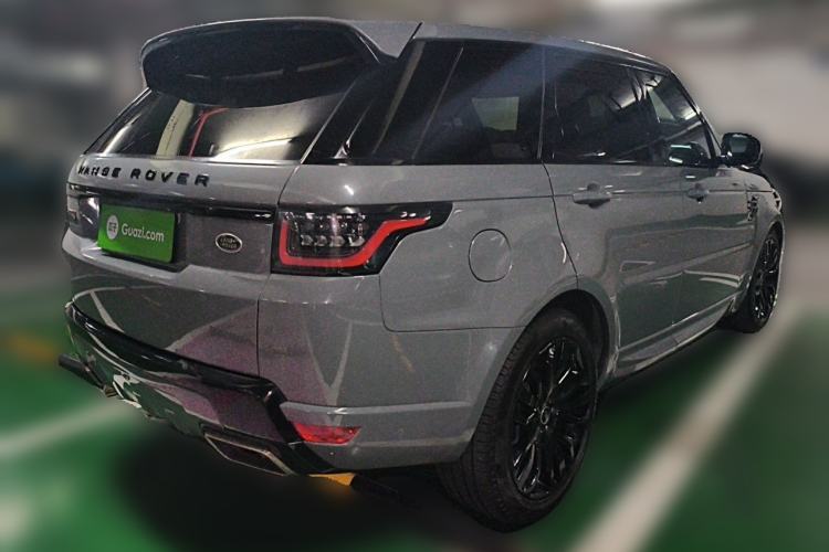 Used Land Rover Range Sport 2021 3.0 L6 YAO Black Edition Rear Right 45 Deg
