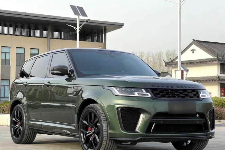 Used Land Rover Range Sport 2021 5.0 SC V8 SVR Racing Green Custom Edition Exterior 2