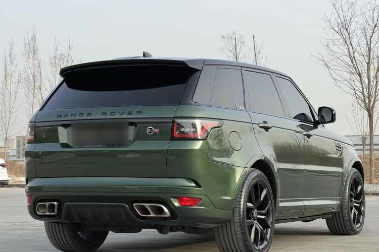 Used Land Rover Range Sport 2021 5.0 SC V8 SVR Racing Green Custom Edition Exterior 4