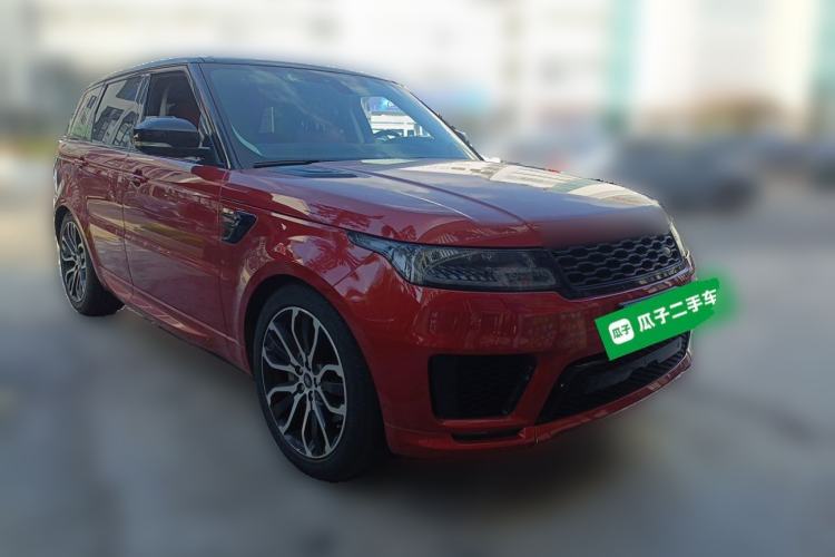 Used Land Rover Range Sport 2021 3.0 L6 YAO Black Edition Front Right 45 Deg