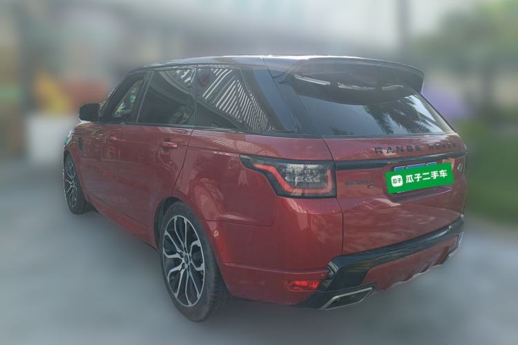 Used Land Rover Range Sport 2021 3.0 L6 YAO Black Edition Rear Left 45 Deg