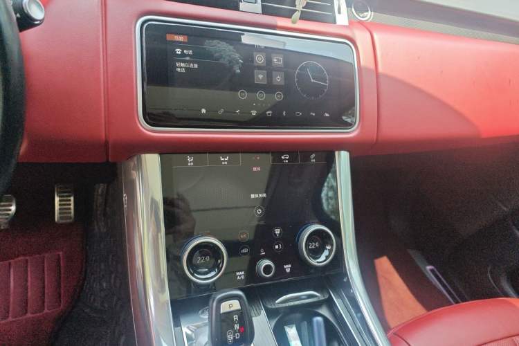 Used Land Rover Range Sport 2021 3.0 L6 YAO Black Edition Audio And AC Panel