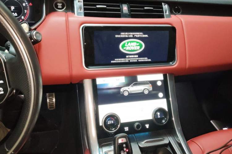 Used Land Rover Range Sport 2021 3.0 L6 YAO Black Edition Audio And AC Panel