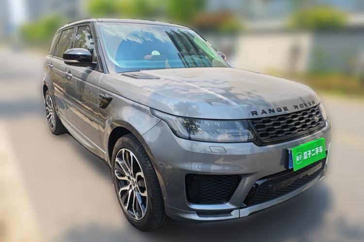 Used Land Rover Range Sport 2021 3.0 L6 YAO Black Edition Front Right 45 Deg