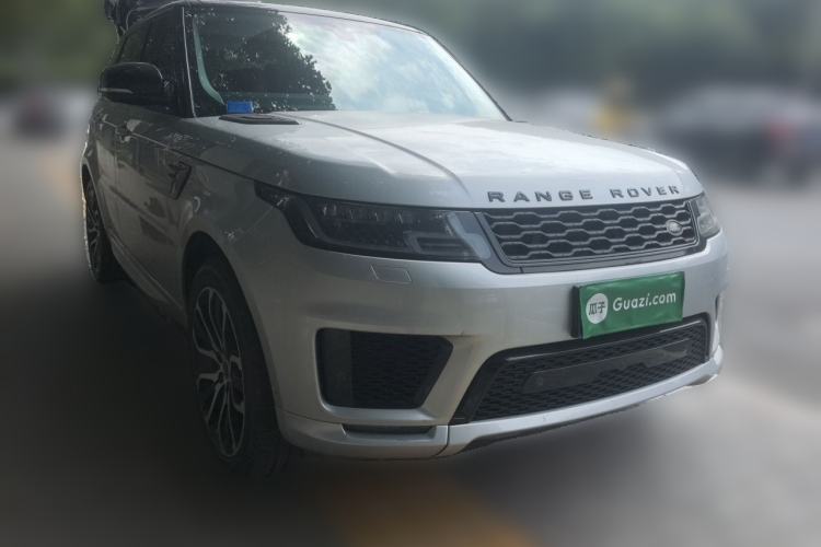 Used Land Rover Range Sport 2021 3.0 L6 YAO Black Edition Front Right 45 Deg