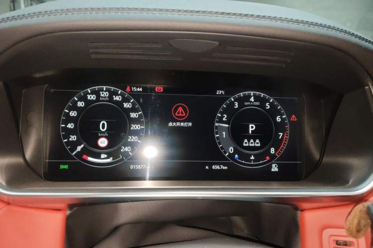 Used Land Rover Range Sport 2021 3.0 L6 YAO Black Edition Instrument Cluster