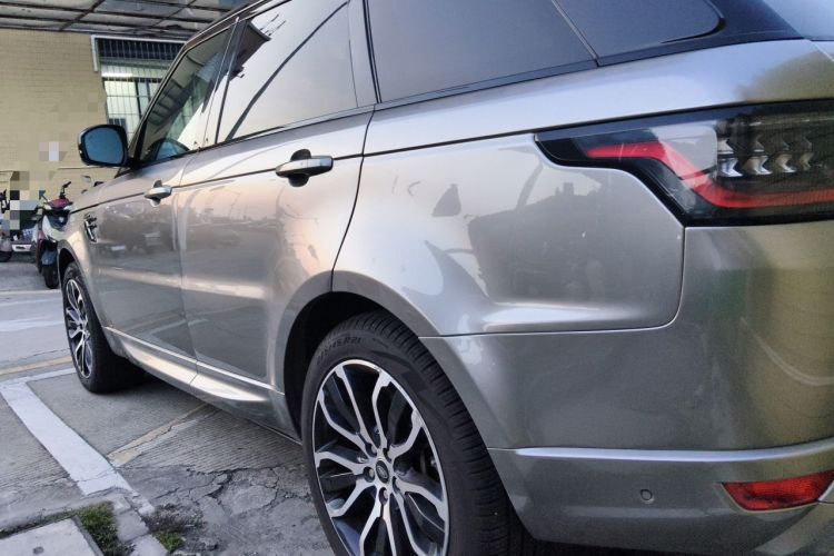 Used Land Rover Range Sport 2021 3.0 L6 YAO Black Edition Rear Left 45 Deg