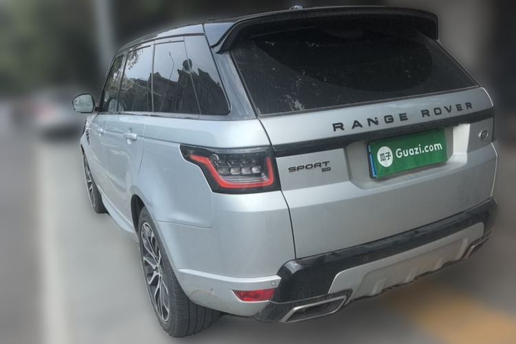 Used Land Rover Range Sport 2021 3.0 L6 YAO Black Edition Rear Left 45 Deg