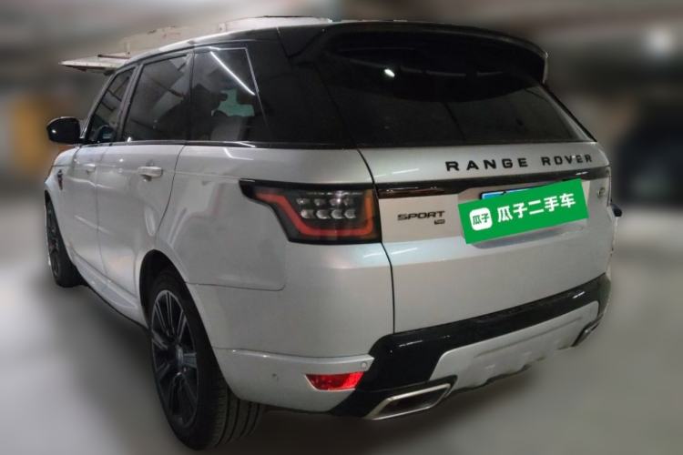 Used Land Rover Range Sport 2021 3.0 L6 YAO Black Edition Rear Left 45 Deg