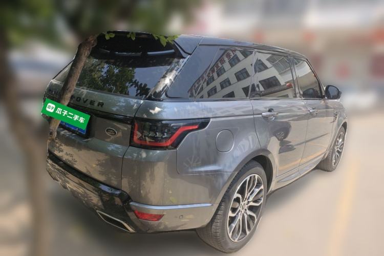 Used Land Rover Range Sport 2021 3.0 L6 YAO Black Edition Rear Right 45 Deg
