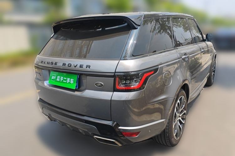 Used Land Rover Range Sport 2021 3.0 L6 YAO Black Edition Rear Right 45 Deg