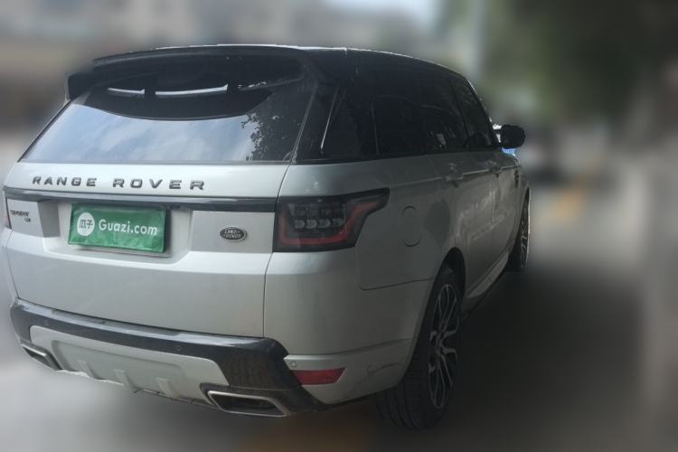 Used Land Rover Range Sport 2021 3.0 L6 YAO Black Edition Rear Right 45 Deg