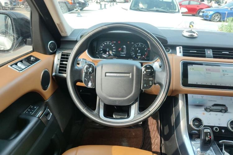Used Land Rover Range Sport 2021 3.0 L6 YAO Black Edition Steering Wheel