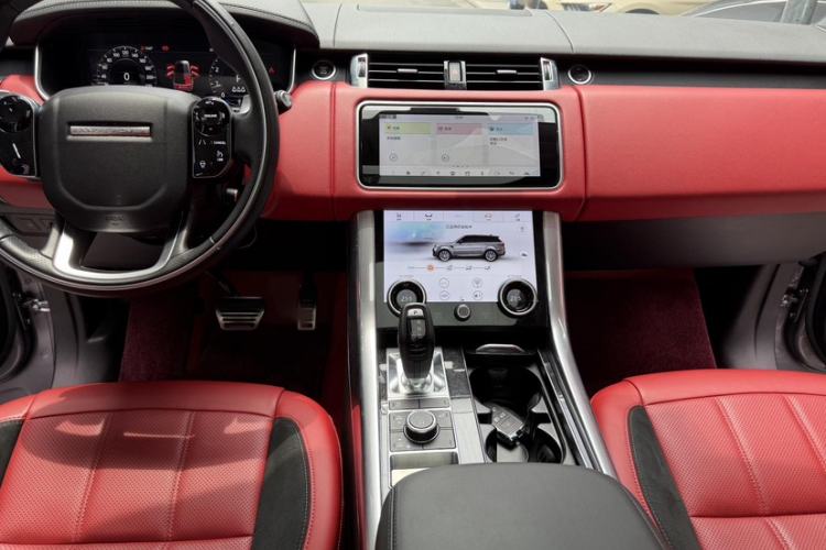 Used Land Rover Range Sport 2021 3.0 L6 YAO Black Edition Audio And AC Panel