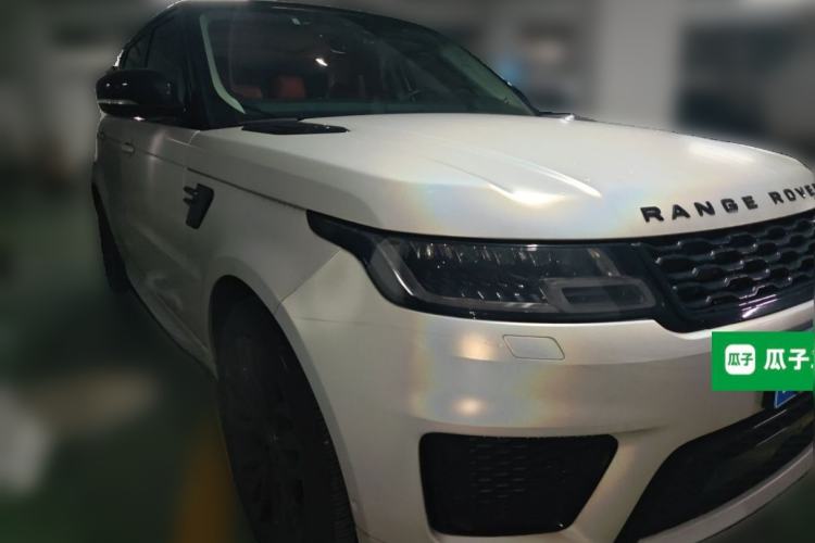 Used Land Rover Range Sport 2021 3.0 L6 YAO Black Edition Front Right 45 Deg