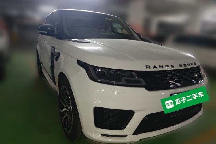 Used Land Rover Range Sport 2021 3.0 L6 YAO Black Edition Front Right 45 Deg