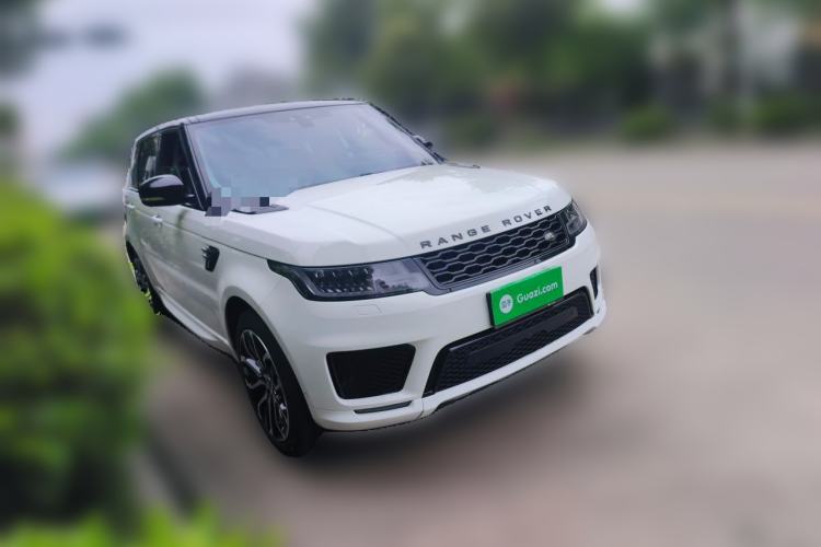 Used Land Rover Range Sport 2021 3.0 L6 YAO Black Edition Front Right 45 Deg