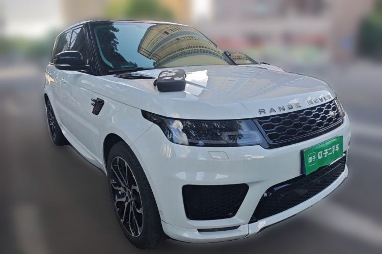 Used Land Rover Range Sport 2021 3.0 L6 YAO Black Edition Front Right 45 Deg
