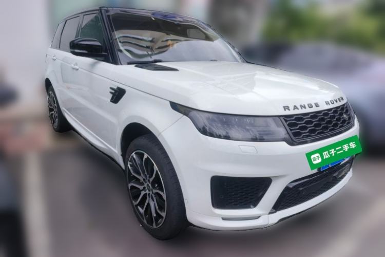 Used Land Rover Range Sport 2021 3.0 L6 YAO Black Edition Front Right 45 Deg