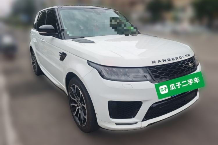 Used Land Rover Range Sport 2021 3.0 L6 YAO Black Edition Front Right 45 Deg