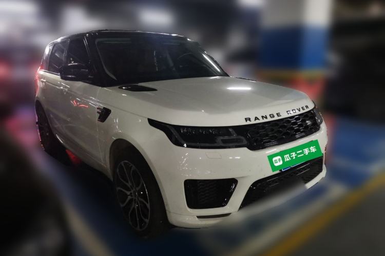 Used Land Rover Range Sport 2021 3.0 L6 YAO Black Edition Front Right 45 Deg