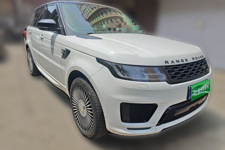 Used Land Rover Range Sport 2021 3.0 L6 YAO Black Edition Front Right 45 Deg