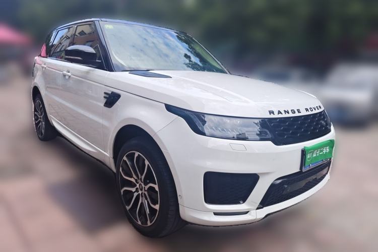 Used Land Rover Range Sport 2021 3.0 L6 YAO Black Edition Front Right 45 Deg