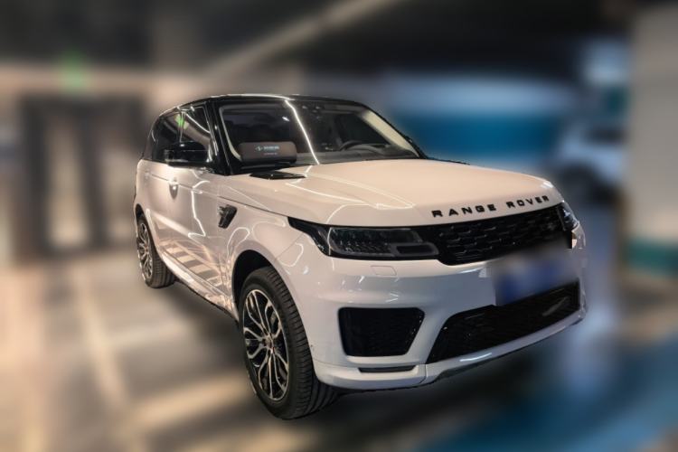 Used Land Rover Range Sport 2021 3.0 L6 YAO Black Edition Front Right 45 Deg