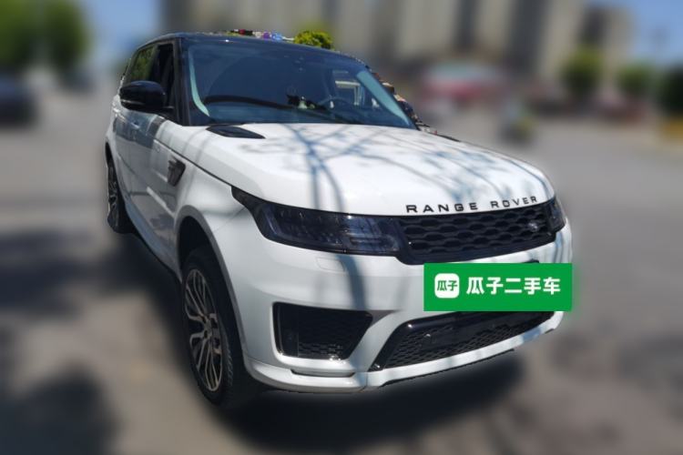Used Land Rover Range Sport 2021 3.0 L6 YAO Black Edition Front Right 45 Deg