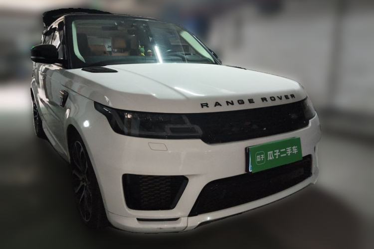 Used Land Rover Range Sport 2021 3.0 L6 YAO Black Edition Front Right 45 Deg