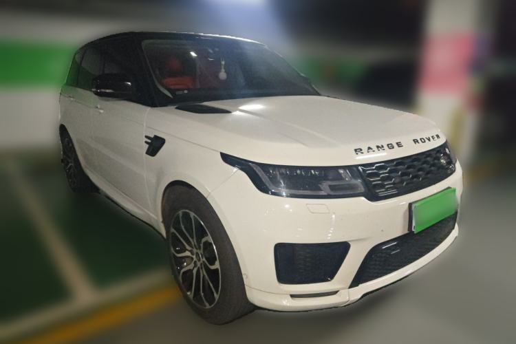 Used Land Rover Range Sport 2021 3.0 L6 YAO Black Edition Front Right 45 Deg