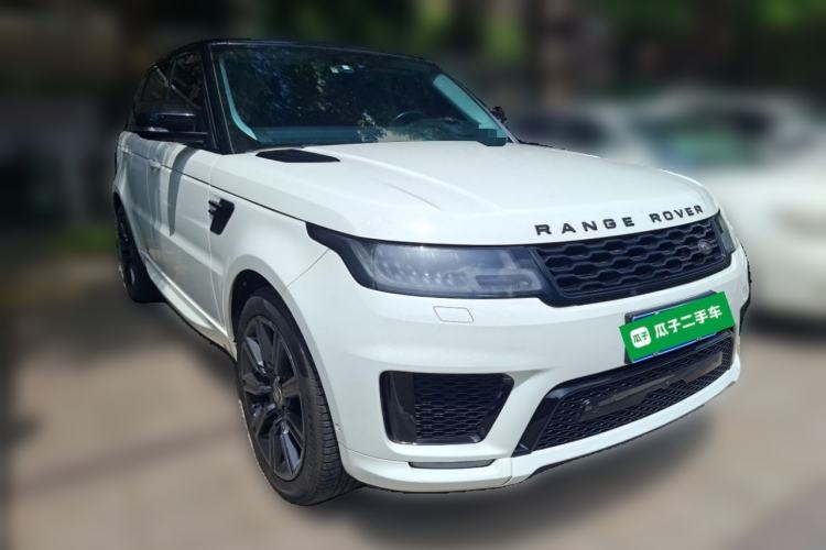 Used Land Rover Range Sport 2021 3.0 L6 YAO Black Edition Front Right 45 Deg