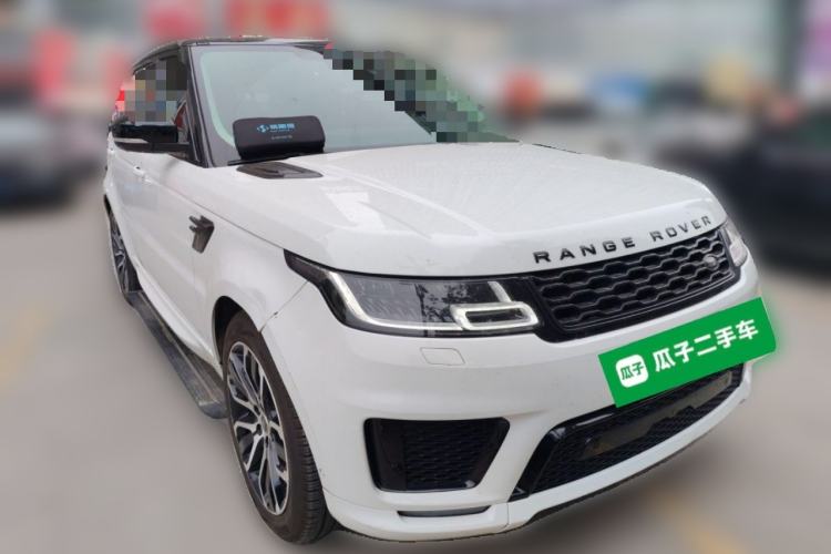 Used Land Rover Range Sport 2021 3.0 L6 YAO Black Edition Front Right 45 Deg