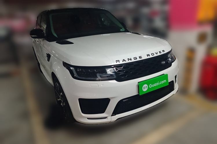 Used Land Rover Range Sport 2021 3.0 L6 YAO Black Edition Front Right 45 Deg