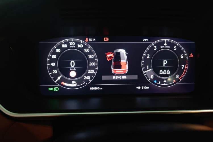 Used Land Rover Range Sport 2021 3.0 L6 YAO Black Edition Instrument Cluster