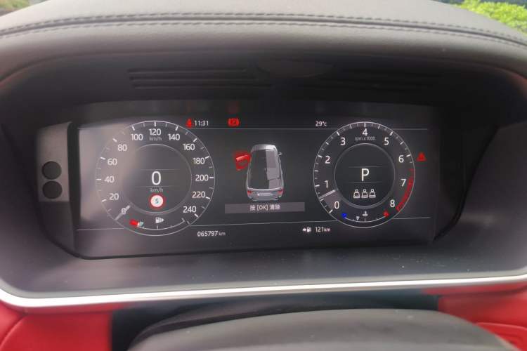 Used Land Rover Range Sport 2021 3.0 L6 YAO Black Edition Instrument Cluster