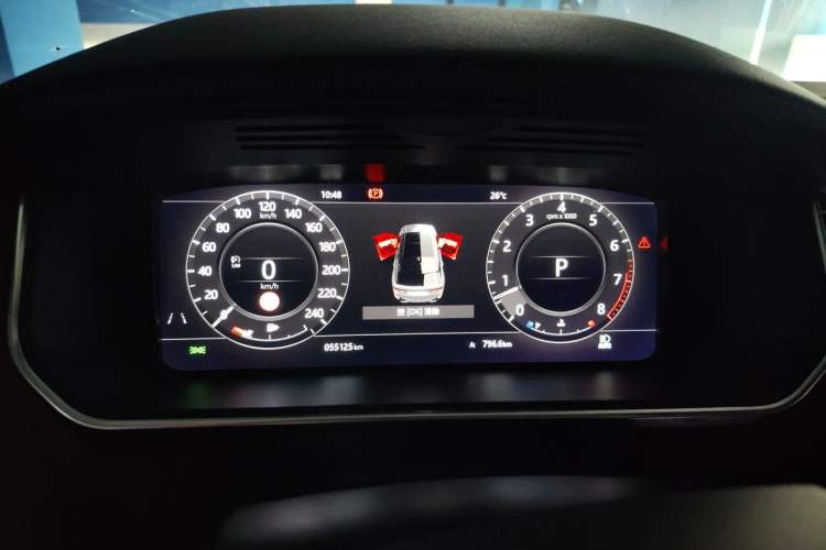 Used Land Rover Range Sport 2021 3.0 L6 YAO Black Edition Instrument Cluster