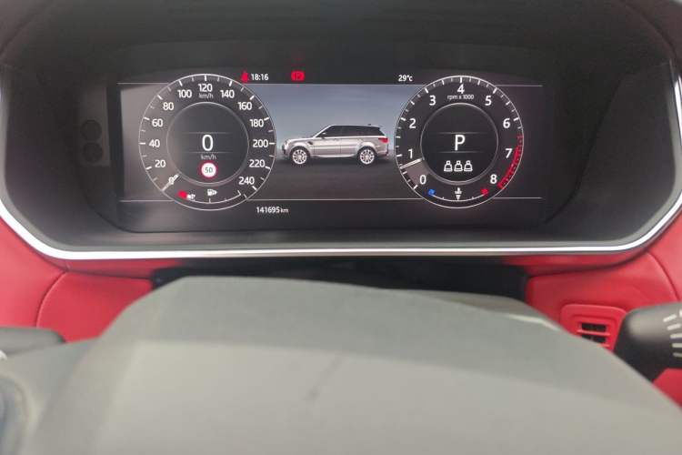 Used Land Rover Range Sport 2021 3.0 L6 YAO Black Edition Instrument Cluster