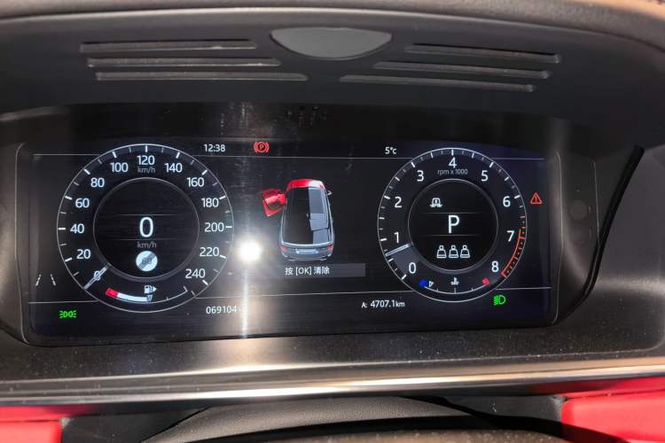 Used Land Rover Range Sport 2021 3.0 L6 YAO Black Edition Instrument Cluster