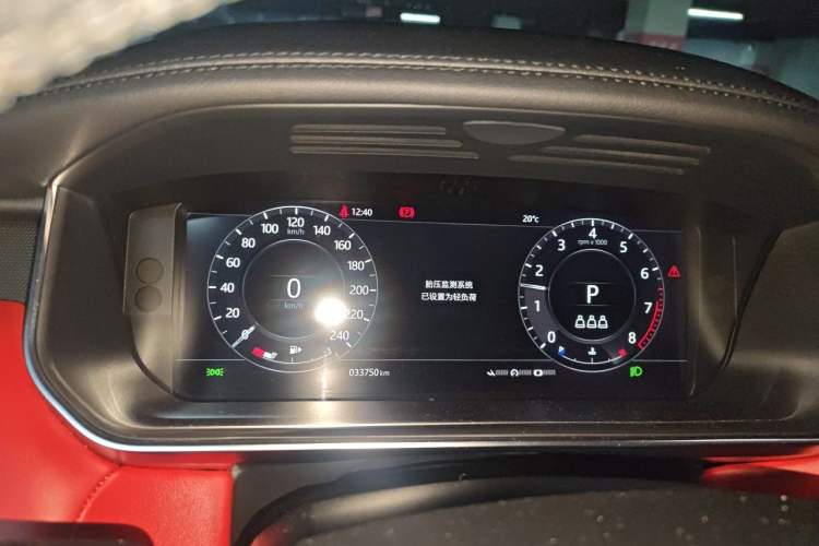 Used Land Rover Range Sport 2021 3.0 L6 YAO Black Edition Instrument Cluster