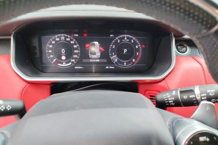 Used Land Rover Range Sport 2021 3.0 L6 YAO Black Edition Instrument Cluster