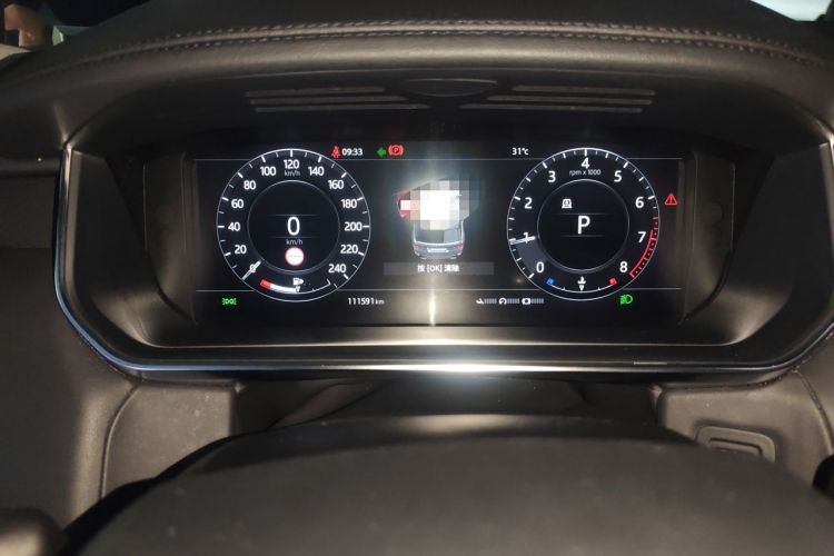 Used Land Rover Range Sport 2021 3.0 L6 YAO Black Edition Instrument Cluster