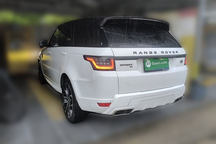 Used Land Rover Range Sport 2021 3.0 L6 YAO Black Edition Rear Left 45 Deg