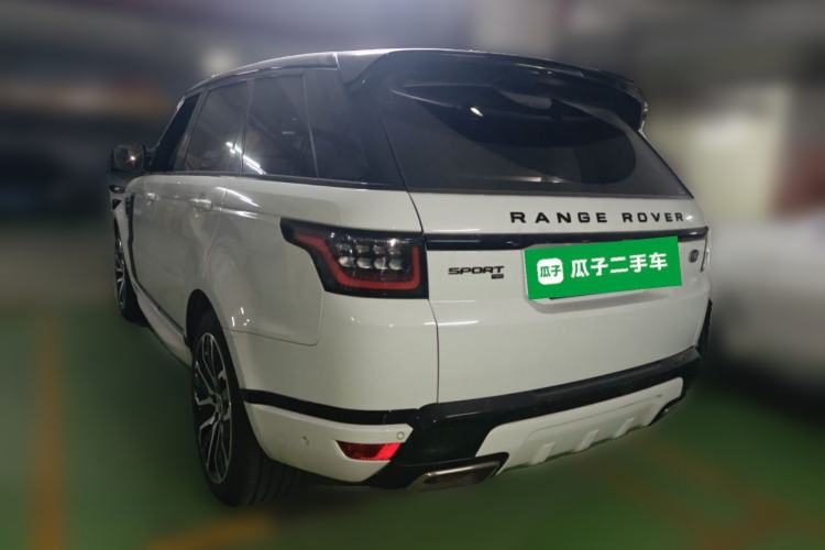 Used Land Rover Range Sport 2021 3.0 L6 YAO Black Edition Rear Left 45 Deg