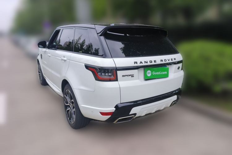 Used Land Rover Range Sport 2021 3.0 L6 YAO Black Edition Rear Left 45 Deg