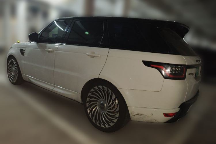 Used Land Rover Range Sport 2021 3.0 L6 YAO Black Edition Rear Left 45 Deg
