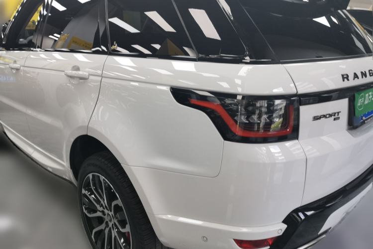 Used Land Rover Range Sport 2021 3.0 L6 YAO Black Edition Rear Left 45 Deg