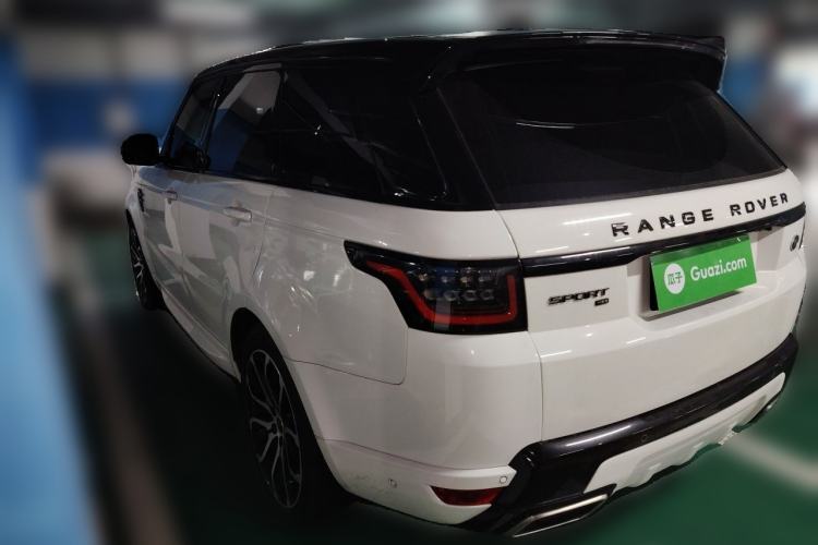 Used Land Rover Range Sport 2021 3.0 L6 YAO Black Edition Rear Left 45 Deg