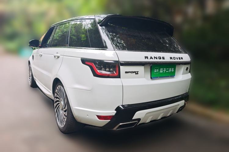 Used Land Rover Range Sport 2021 3.0 L6 YAO Black Edition Rear Left 45 Deg